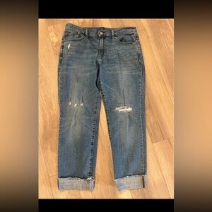 GAP girlfriend jeans size 8/29